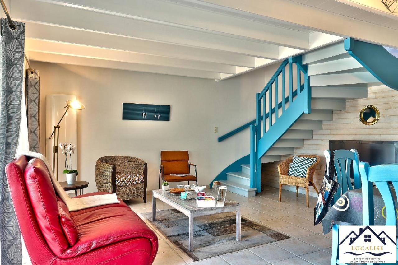 Localise - M3A La Maison Du Pecheur Au Guilvinec - Chambres Vue Mer - A 20M De La Mer Situee A La Pointe De Men Meur - Tout A Pied, Plage, Port, Centre, Commerces, Marche - Wifi Inclus - Linge De Lit Inclus - Jardin Clos - En Option , Menage Et Servi Exteriér fotografie
