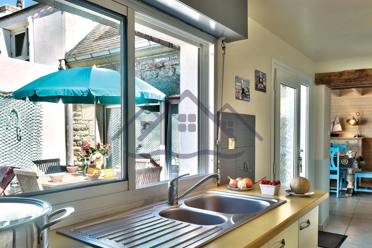 Localise - M3A La Maison Du Pecheur Au Guilvinec - Chambres Vue Mer - A 20M De La Mer Situee A La Pointe De Men Meur - Tout A Pied, Plage, Port, Centre, Commerces, Marche - Wifi Inclus - Linge De Lit Inclus - Jardin Clos - En Option , Menage Et Servi Exteriér fotografie