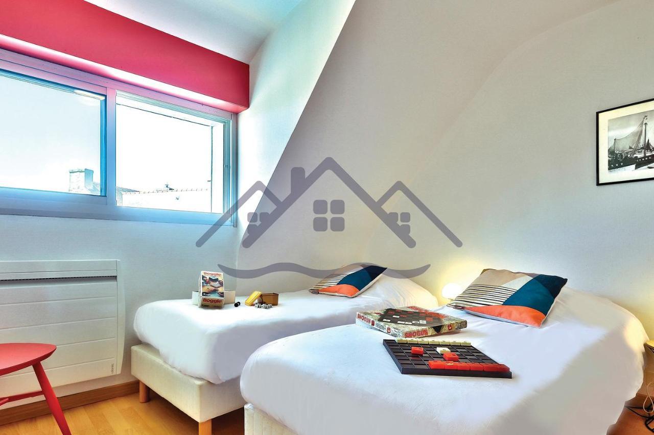 Localise - M3A La Maison Du Pecheur Au Guilvinec - Chambres Vue Mer - A 20M De La Mer Situee A La Pointe De Men Meur - Tout A Pied, Plage, Port, Centre, Commerces, Marche - Wifi Inclus - Linge De Lit Inclus - Jardin Clos - En Option , Menage Et Servi Exteriér fotografie